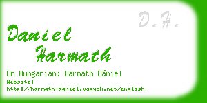 daniel harmath business card